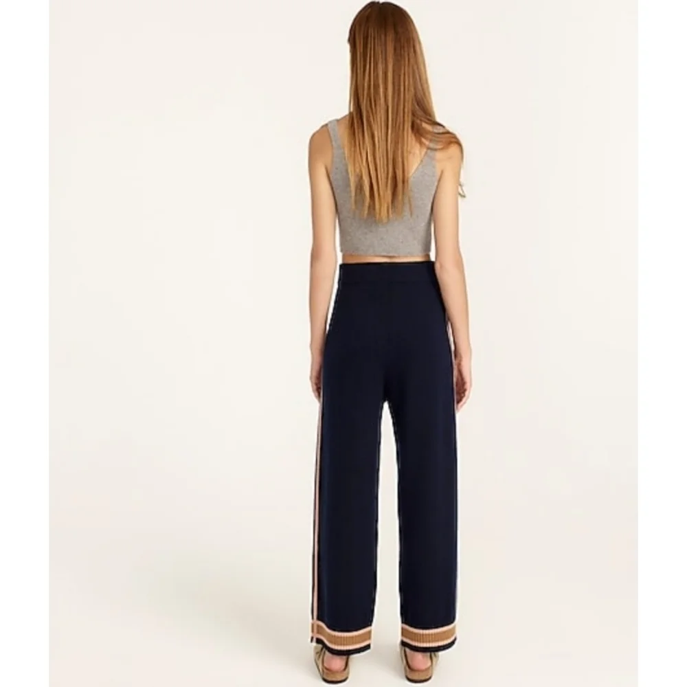 30. J.Crew Cashmere track pant